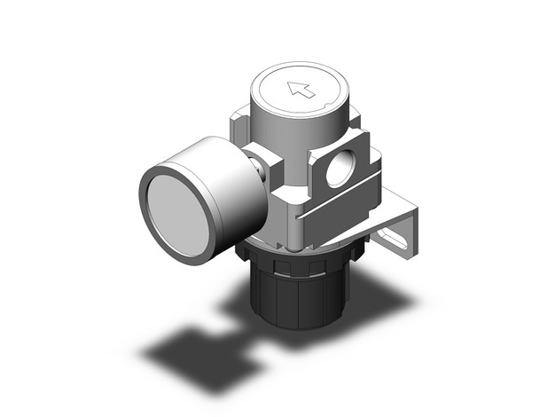 SMC AR20-02BM-R-A regulator, modular f.r.l. regulator