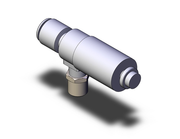 SMC ASV410F-02-10S-J Flow Control W/Quick Exhaust