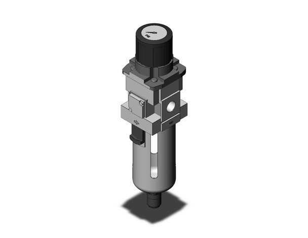 SMC AWG40-N03CG1-Z filter/regulator, modular f.r.l. w/gauge filter/regulator with built in gauge