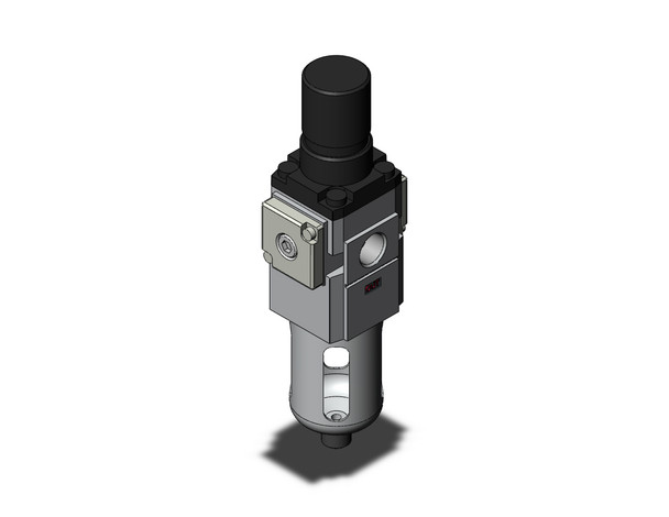 SMC AWM20-01-C Filter/Regulator, W/Micro Mist Separator