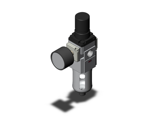 SMC AWM20-02G-C Filter/Regulator, W/Micro Mist Separator