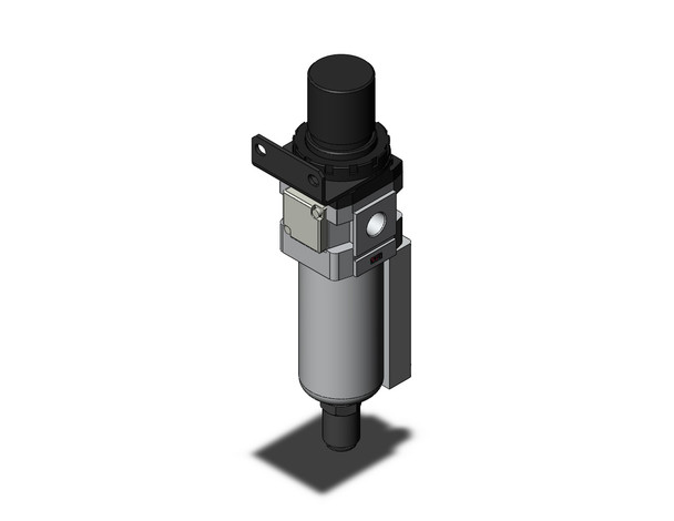 SMC AWM30-N02BDE-8RZ filter/regulator, w/micro mist separator mist separator/regulator