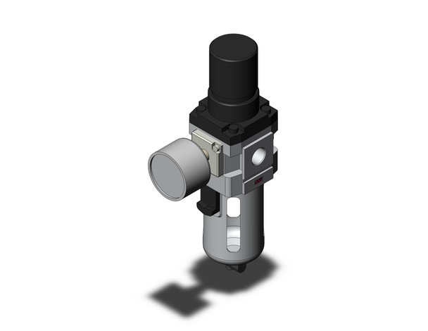 <h2>AWM, Mist Separator with Regulator, Modular</h2><p><h3>Combining a mist separator and regulator into one unit simplifies piping and installation. This combination controls the filtration to 0.3 m, for applications that require cleaner air than regular filtration, such as air blow off. As part of the family of modular air preparation units, the AWM can be combined with other similar sized products. This series is available with port sizes from 1/8 to 1/2 with NPT, Rc or G threads. Many standard options can also be ordered such as auto-drain, gauges, etc.<br>- </h3>- Modular style mist separator<br>- Filtration: 0.3 m<br>- Three body sizes: 1/8, 3/8 and 1/2<br>- Port size: 1/8, 1/4, 3/8 and 1/2<br>- Minimizes space and piping<br>- Note: AWM will be discontinued in the near future.  New designs are encouraged to use AWM-D.<br>- <p><a href="https://content2.smcetech.com/pdf/AWD.pdf" target="_blank">Series Catalog</a>