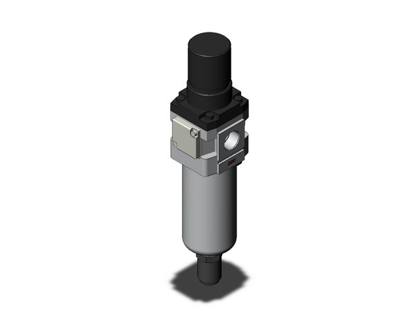 SMC AWM30-N03C-2RZ filter/regulator, w/micro mist separator mist separator/regulator