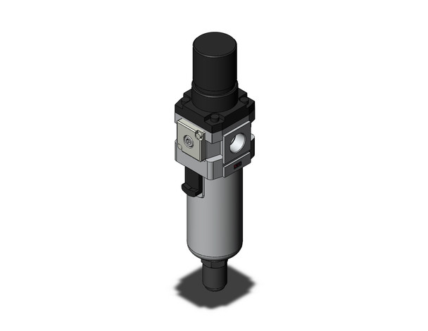 <h2>AWM, Mist Separator with Regulator, Modular</h2><p><h3>Combining a mist separator and regulator into one unit simplifies piping and installation. This combination controls the filtration to 0.3 m, for applications that require cleaner air than regular filtration, such as air blow off. As part of the family of modular air preparation units, the AWM can be combined with other similar sized products. This series is available with port sizes from 1/8 to 1/2 with NPT, Rc or G threads. Many standard options can also be ordered such as auto-drain, gauges, etc.<br>- </h3>- Modular style mist separator<br>- Filtration: 0.3 m<br>- Three body sizes: 1/8, 3/8 and 1/2<br>- Port size: 1/8, 1/4, 3/8 and 1/2<br>- Minimizes space and piping<br>- Note: AWM will be discontinued in the near future.  New designs are encouraged to use AWM-D.<br>- <p><a href="https://content2.smcetech.com/pdf/AWD.pdf" target="_blank">Series Catalog</a>