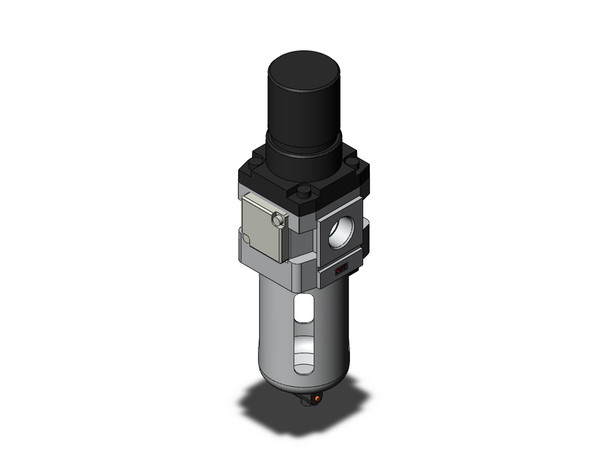 SMC AWM30-03E-R filter/regulator, w/micro mist separator mist separator/regulator