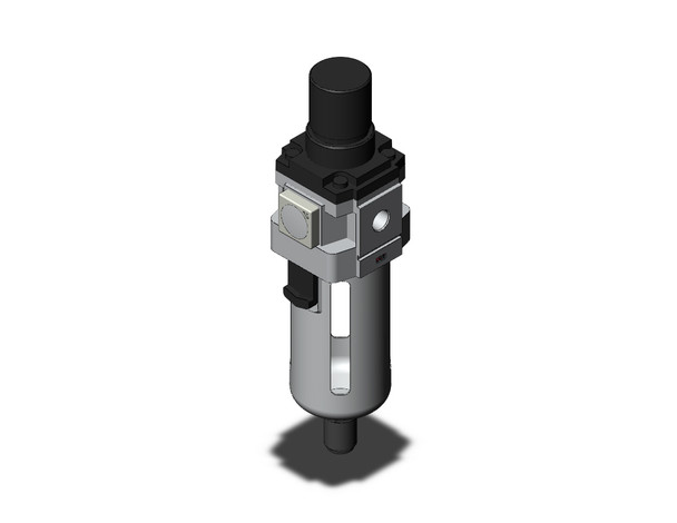 SMC AWM40-N02DE-Z Filter/Regulator, W/Micro Mist Separator