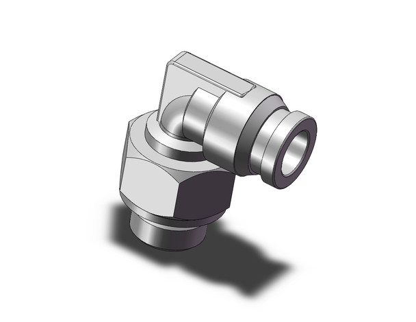 SMC KQB2L06-G01 Fitting, Nickel Plated Brass