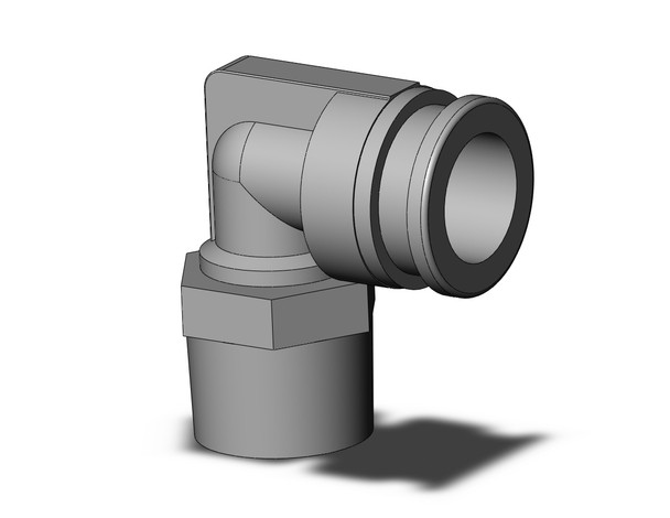 SMC KQB2L12-03S Fitting, Nickel Plated Brass