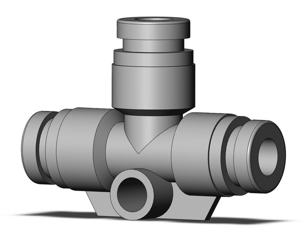 SMC KQB2T03-00 Fitting, Nickel Plated Brass