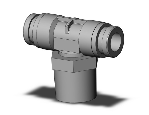 SMC KQB2T06-02S Fitting, Nickel Plated Brass