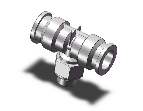 SMC KQB2T10-G01 Fitting, Nickel Plated Brass