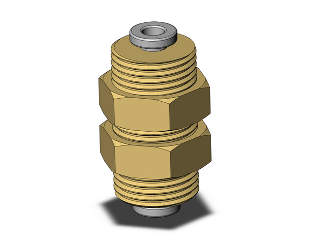 SMC KQ2E23-00A one-touch fitting fitting, bulkhead union Pack of 10