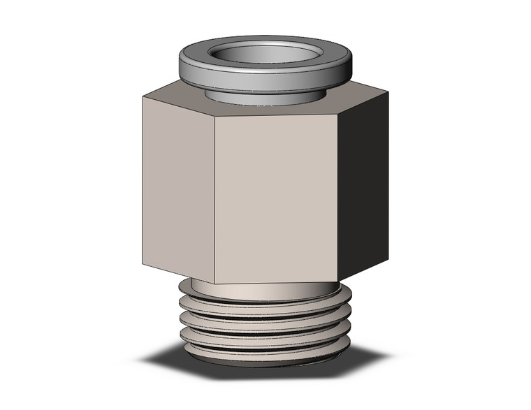 SMC KQ2H06-01NP Fitting, Male Connector Pack of 10