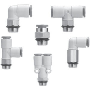 SMC KQ2H09-U02N Fitting, Male Connector