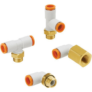 SMC KQ2H13-35AP Fitting, Male Connector Pack of 10