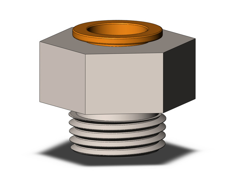 SMC KQ2H13-37NP Fitting, Male Connector Pack of 5