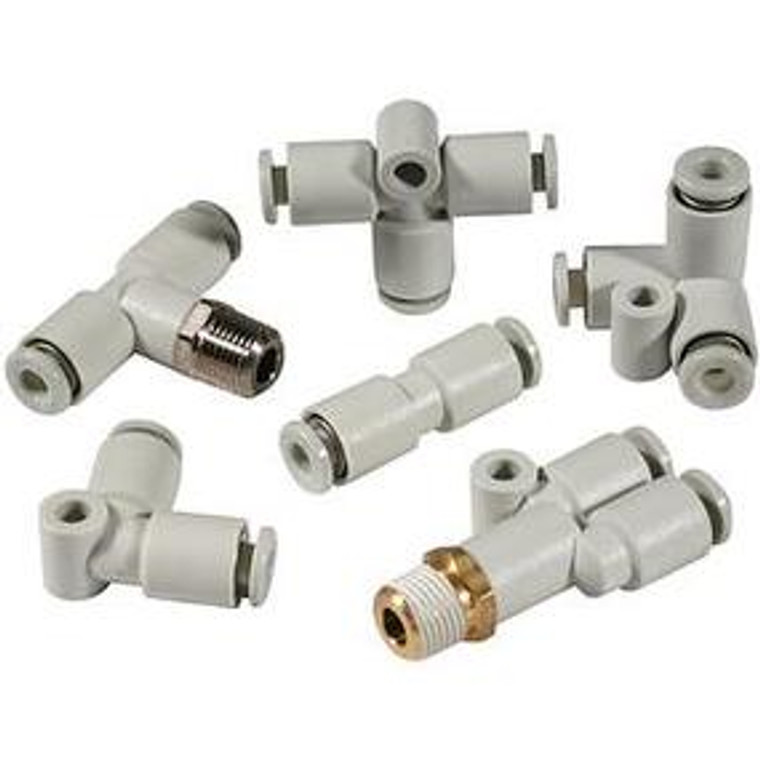 SMC KQ2R06-08-X29 Fitting, Plug-In Reducer Pack of 10