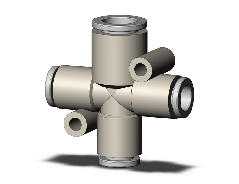 SMC KQ2TY06-08A Fitting, Diff Dia Cross