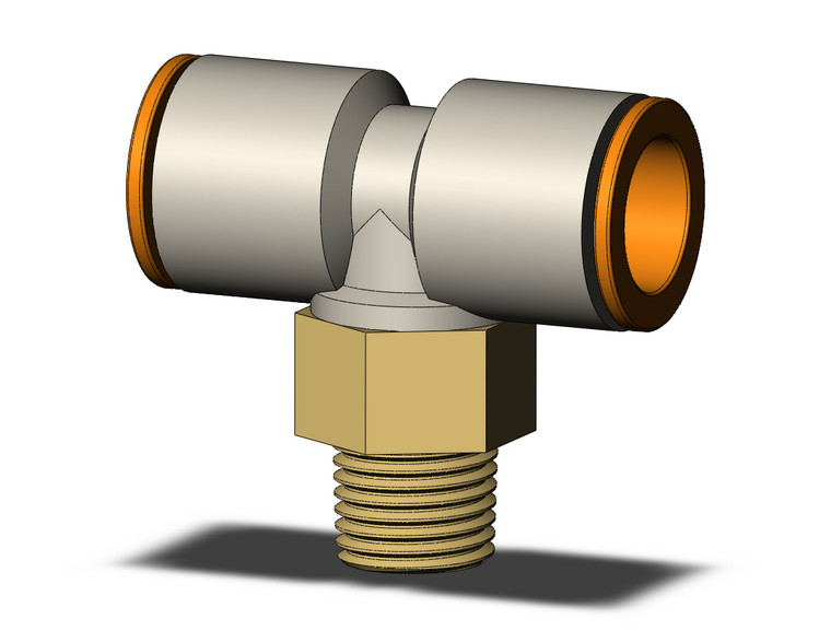 SMC KQ2T13-02AS Fitting, Branch Tee Pack of 10