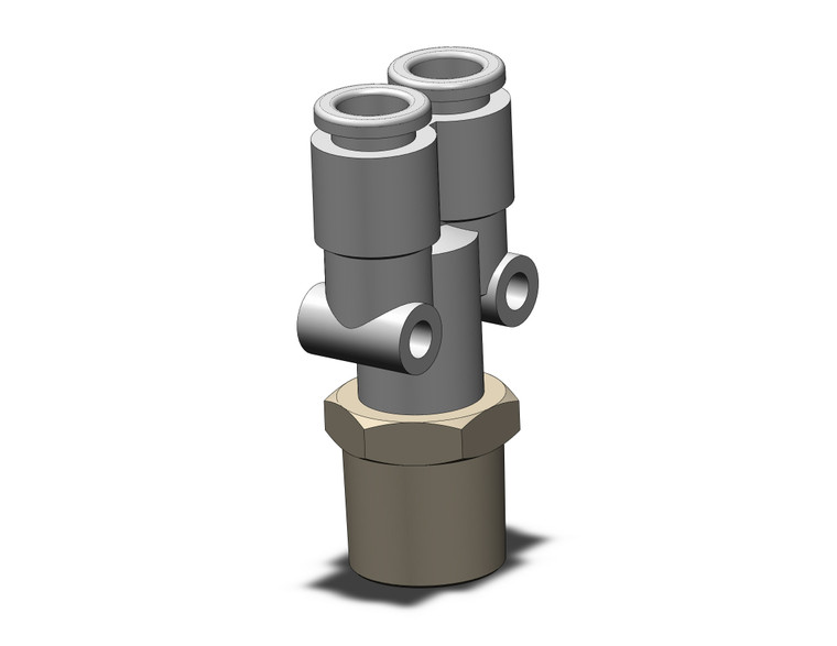 SMC KQ2U06-02AS fitting, branch y