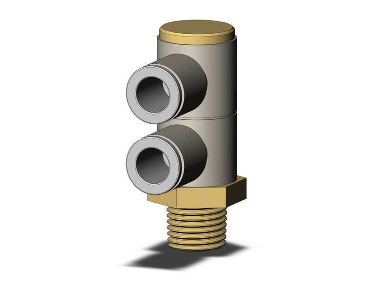 SMC KQ2VD08-02A Fitting, Dble Uni Male Elbow Pack of 10