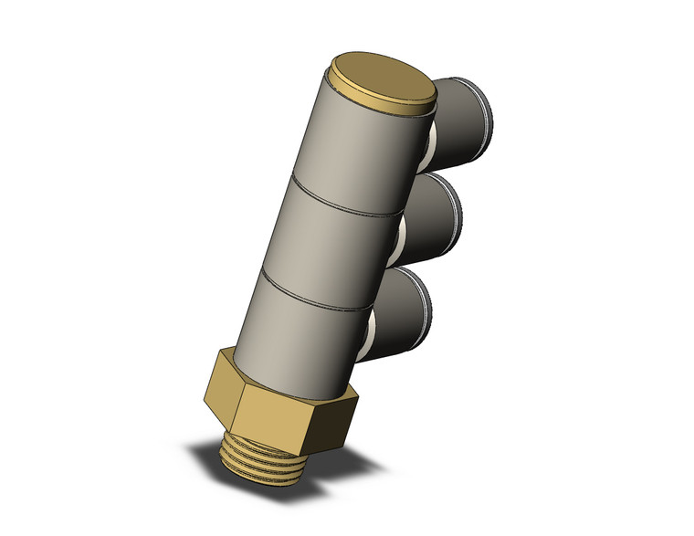 SMC KQ2VT08-02AP Fitting, Tple Uni Male Elbow Pack of 10