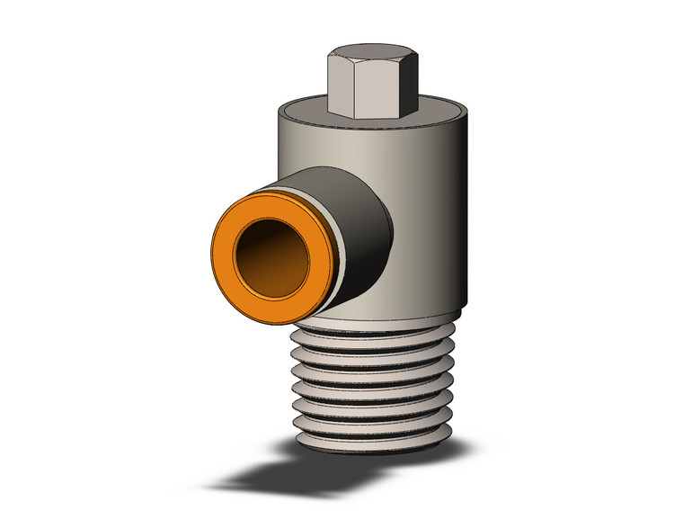SMC KQ2V07-35NS Fitting, Uni Male Elbow Pack of 10