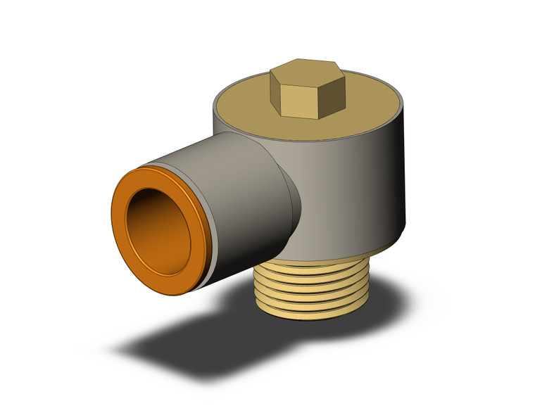 SMC KQ2V13-36AS Fitting, Uni Male Elbow Pack of 10