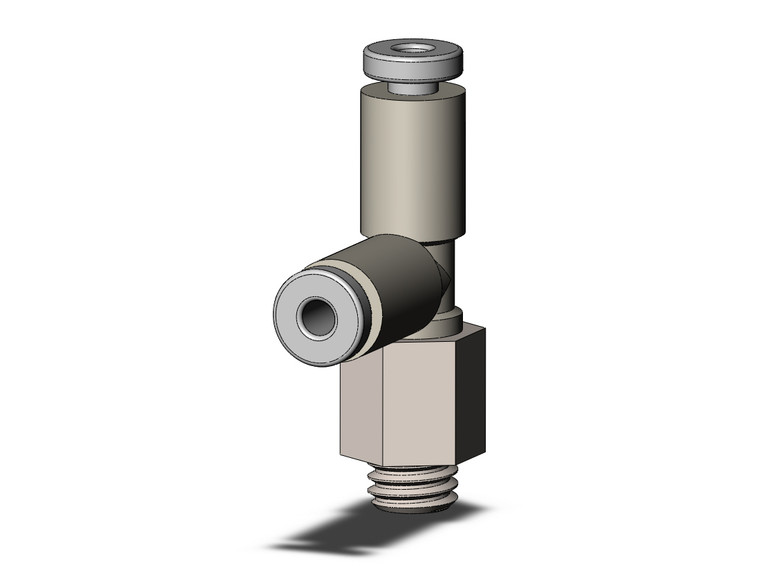 SMC KQ2Y02-M5N Fitting, Male Run Tee Pack of 10
