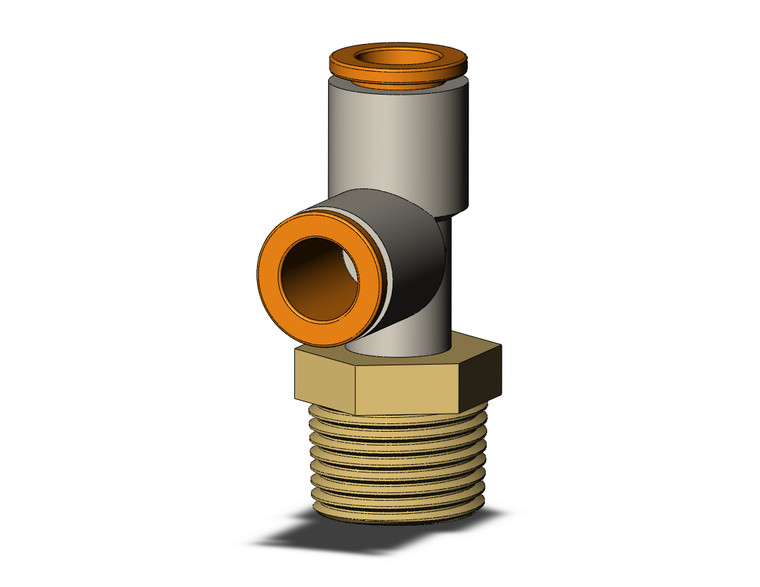 SMC KQ2Y09-03AS fitting, male run tee