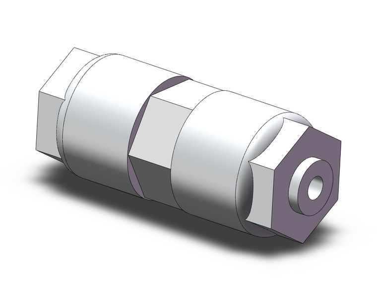 SMC LQ1U2C Fitting, Tube Union, Fluoropolymer