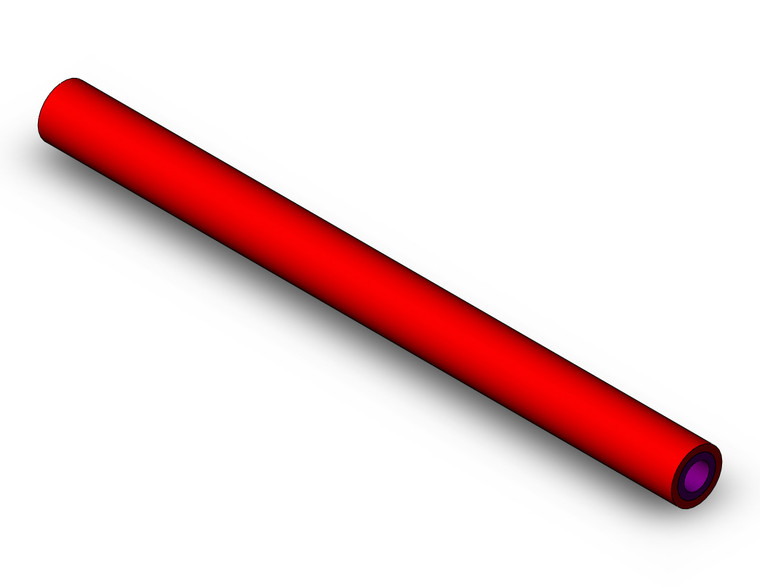 SMC TRBU0604R-20 Tubing, Flame Resistant Trs, Trb, Trbu