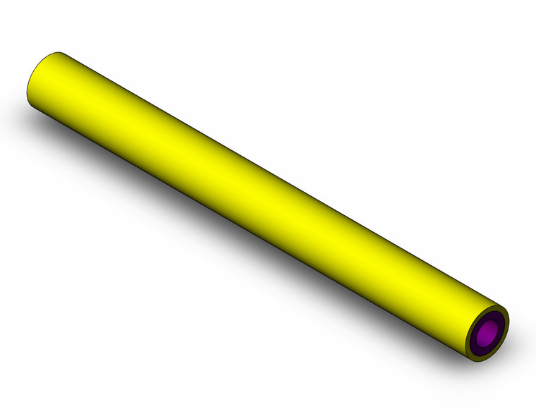 SMC TRBU0805Y-100 Tubing, Flame Resistant