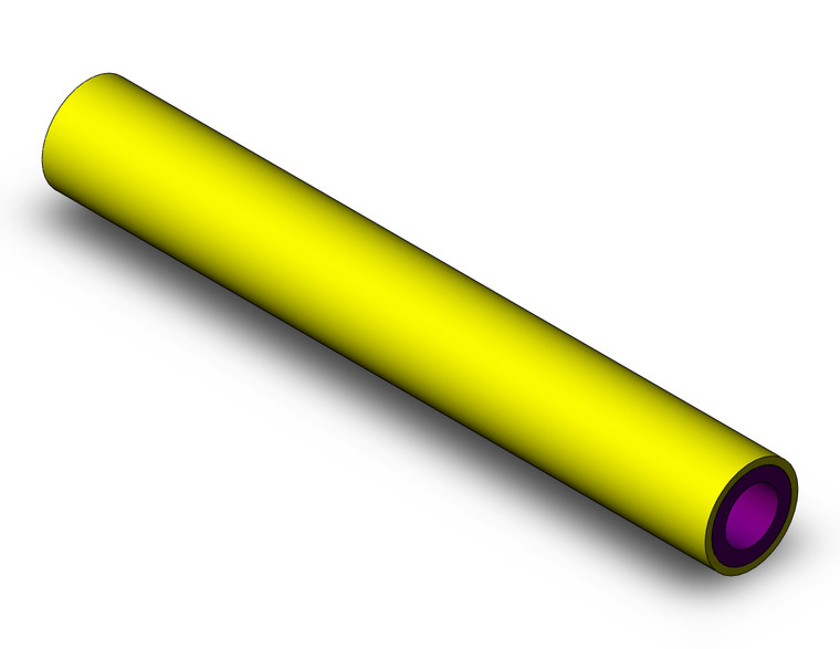 SMC TRBU1208Y-100 Tubing, Flame Resistant Trs, Trb, Trbu