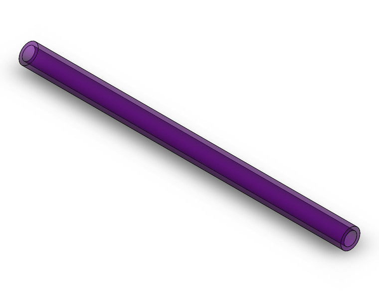 SMC TU0604PU2-100 Tubing, Polyurethane