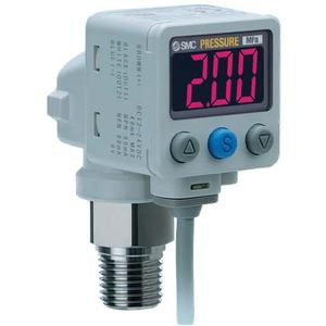 SMC ISE80-N02-T-PD 2-color digital press switch for fluids