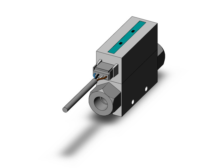 SMC PFM525-01-1 2-Color Digital Flow Switch For Air