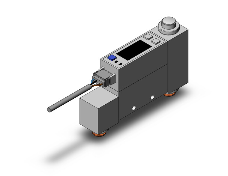 SMC PFM710S-C4L-B digital flow switch 2-color digital flow switch for air