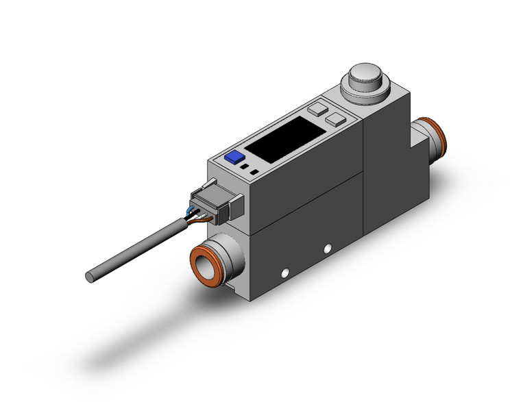 SMC PFM750S-C8-A-M 2-Color Digital Flow Switch For Air