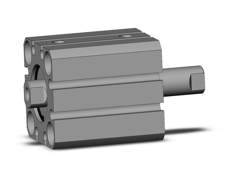 SMC CQSWB20-15D Cyl, Compact, Dbl Rod