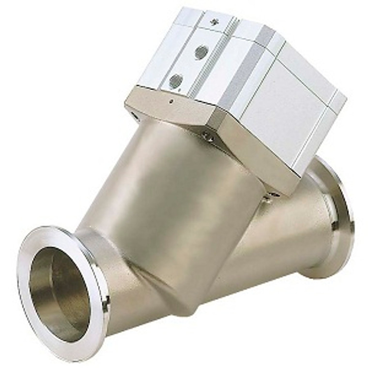 SMC XYD-40-M9// XYD Series Stainless Steel High Vacuum In-line Valve 2 Stage Control,Single Acting/Bellows,O-ring Seal