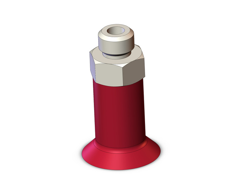 SMC ZPT10UTGS-A5 Vacuum Pad, Without Buffer