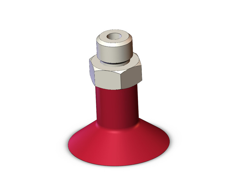 SMC ZPT16UTU-A6 Vacuum Pad, Without Buffer