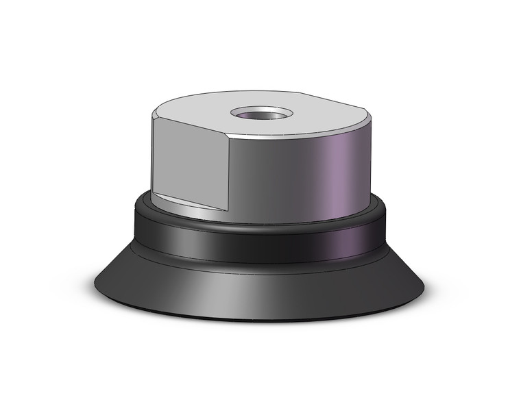 SMC ZPT40HF-B8 Vacuum Pad, Without Buffer