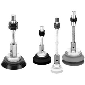 SMC ZPX40HBNJ50-B01-A18 Vacuum Pad, Large, Heavy Duty W/Buffer