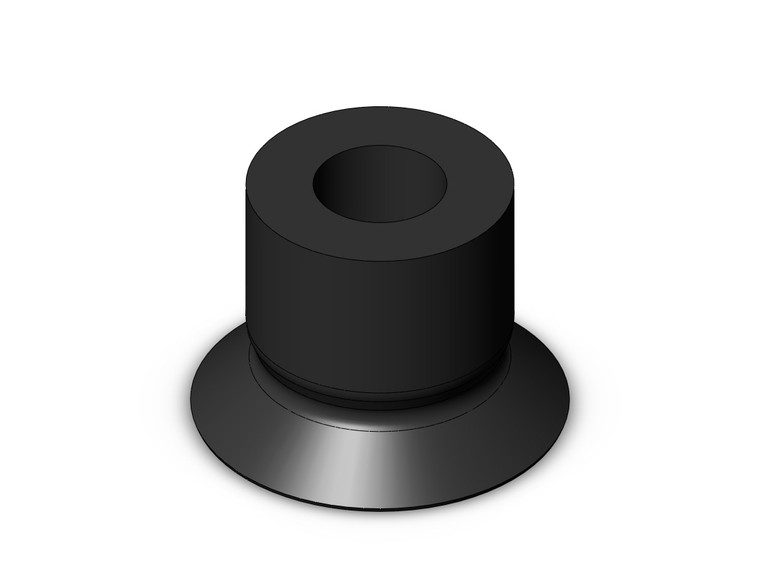SMC ZP2-B05MUGS Short Type Flat Pad Pack of 10