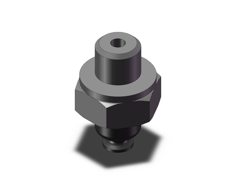 SMC ZP3-T015UN-A3 Vertical Vacuum Inlet, W/Adapter