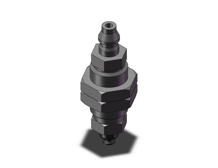 SMC ZP3-T015UN-A6-U4 Vertical Vacuum Inlet, W/Adapter