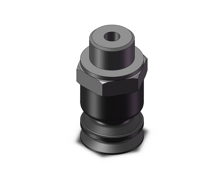 SMC ZP3-T06BGS-A5 Vertical Vacuum Inlet, W/Adapter